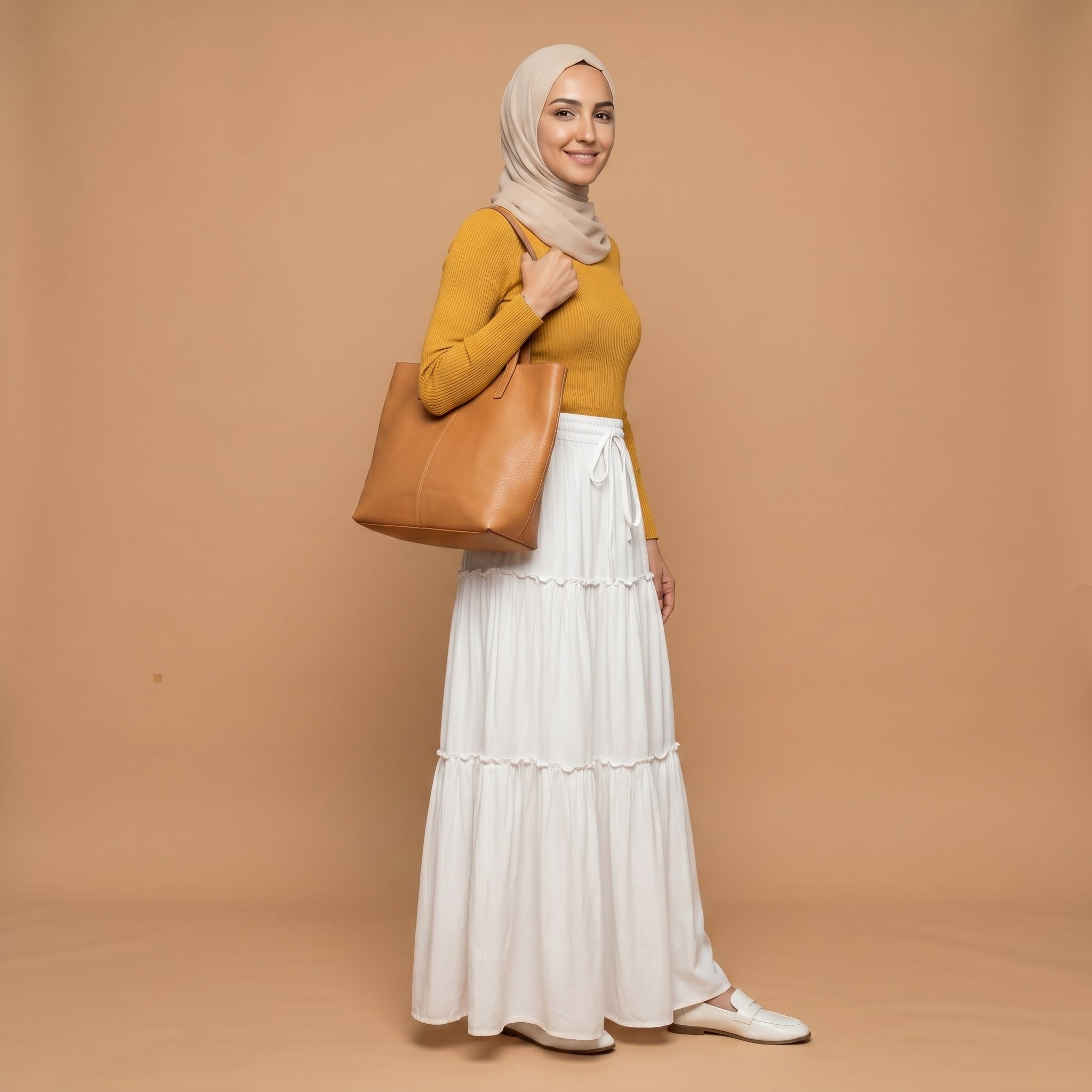 Desert Tier – Tiered Maxi Skirt