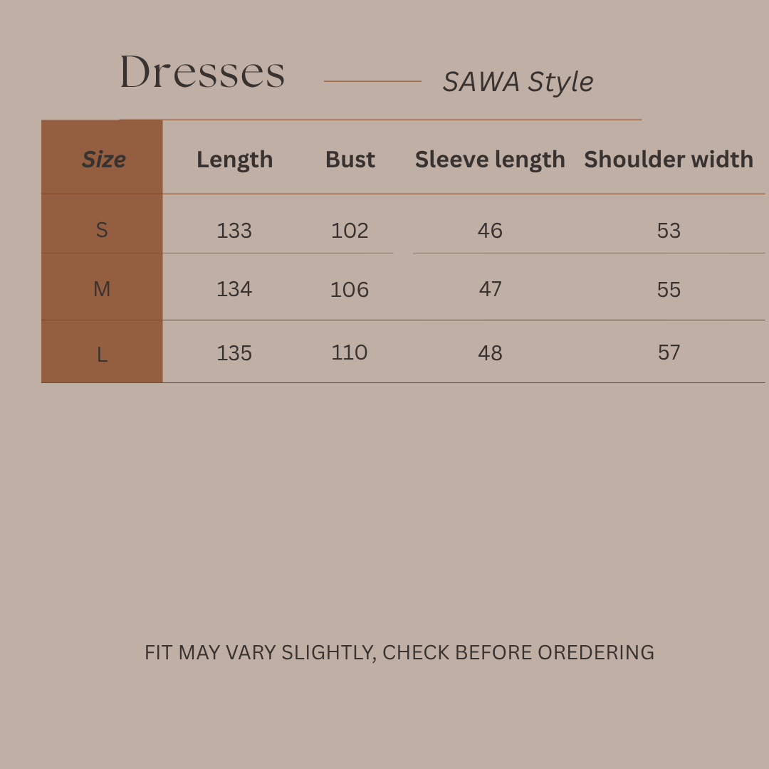 Size Guide for Blush Wrap – Pink Maxi Dress