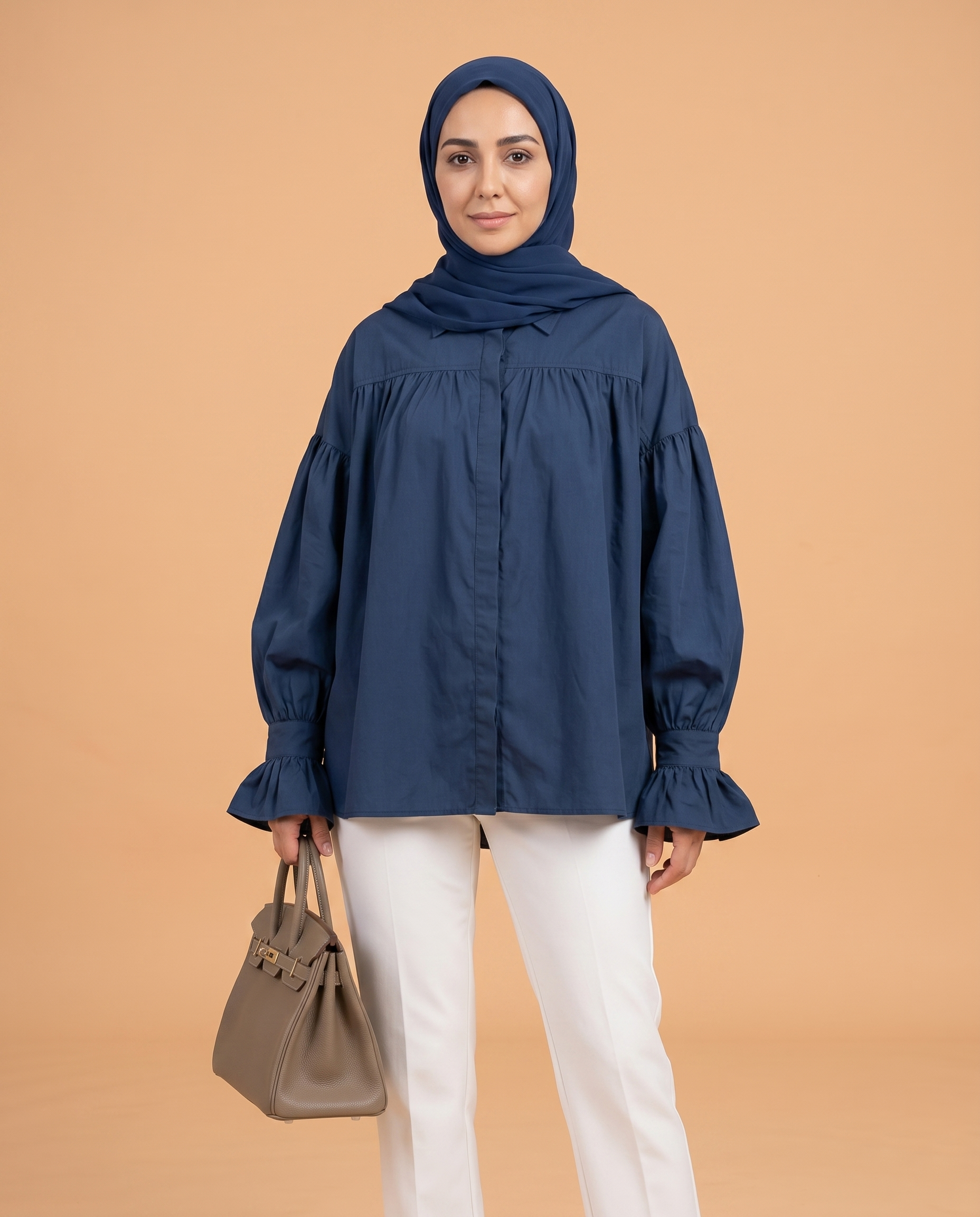 Soft Volume – Oversized Blouse